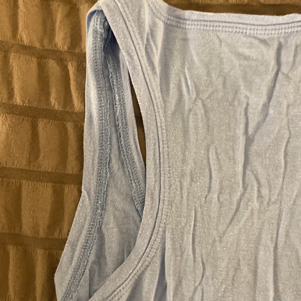 Splits59 light blue tank top, sz XS - Picture 4 of 4